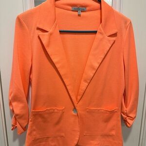Charlotte Russe Women's Orange Blazer